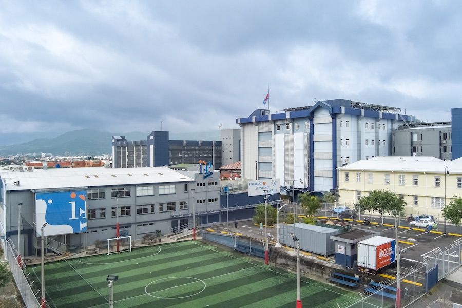 Vista aérea de las instalaciones del IPA